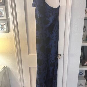 Kate Spade Navy Floral Jumpsuit